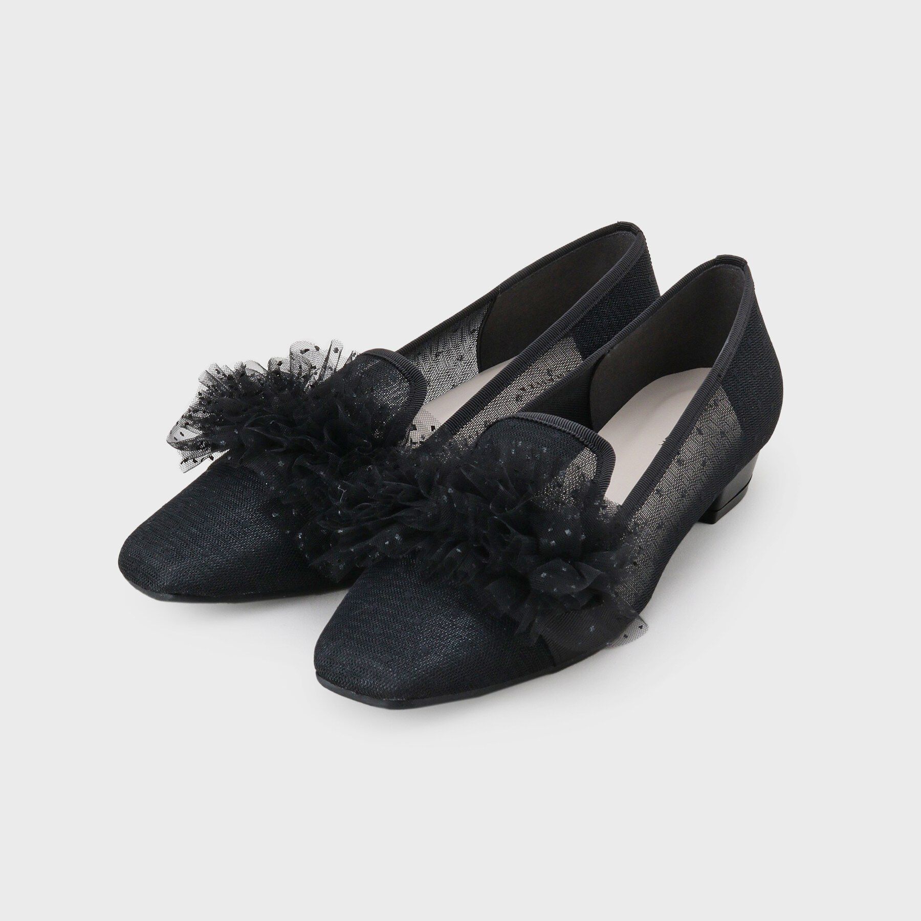 ESPERANZA「2WAYフリルフラットオペラシューズ」|その他|