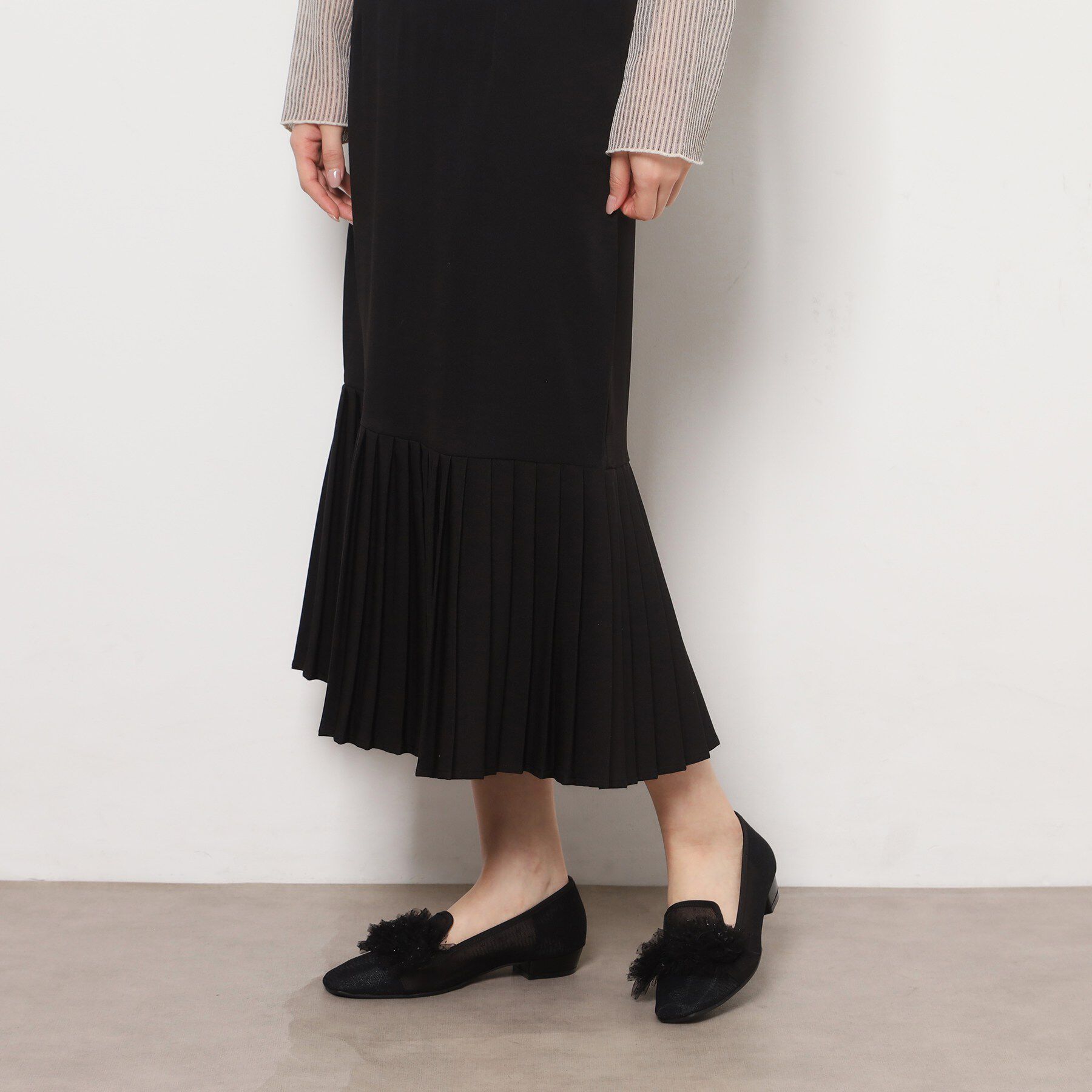 ESPERANZA「2WAYフリルフラットオペラシューズ」|その他|