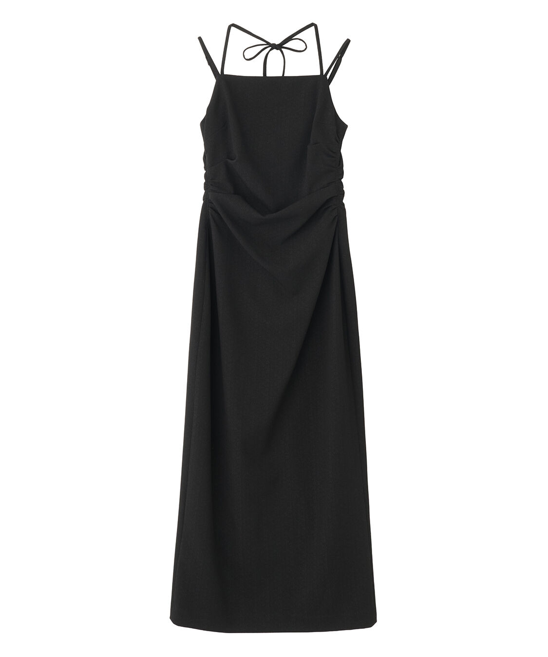 COCO DEAL「ウエストギャザーキャミワンピース」|ワンピース|ブラック