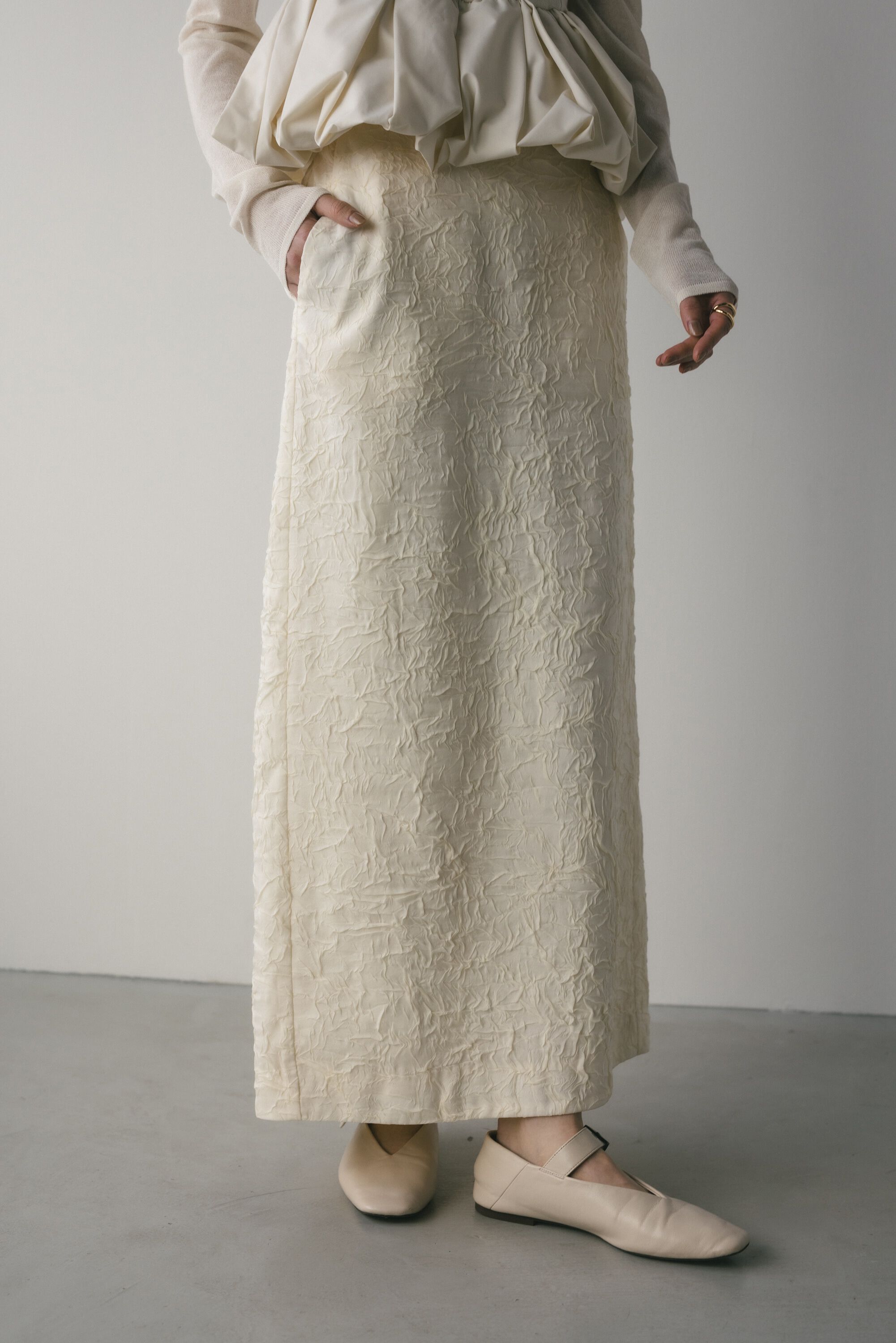 STYLEMIXER「ワッシャーペンシルスカート」|スカート|