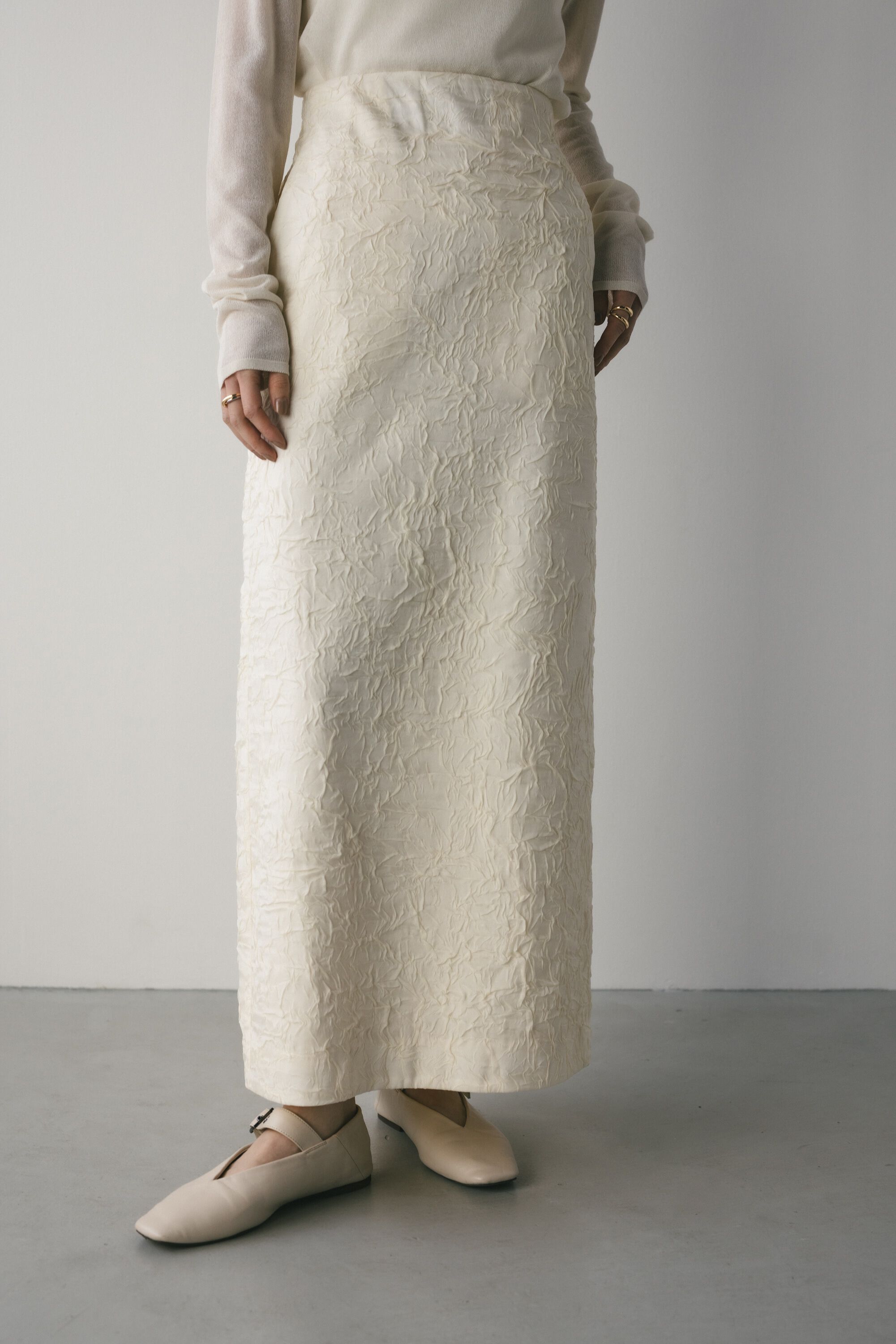 STYLEMIXER「ワッシャーペンシルスカート」|スカート|