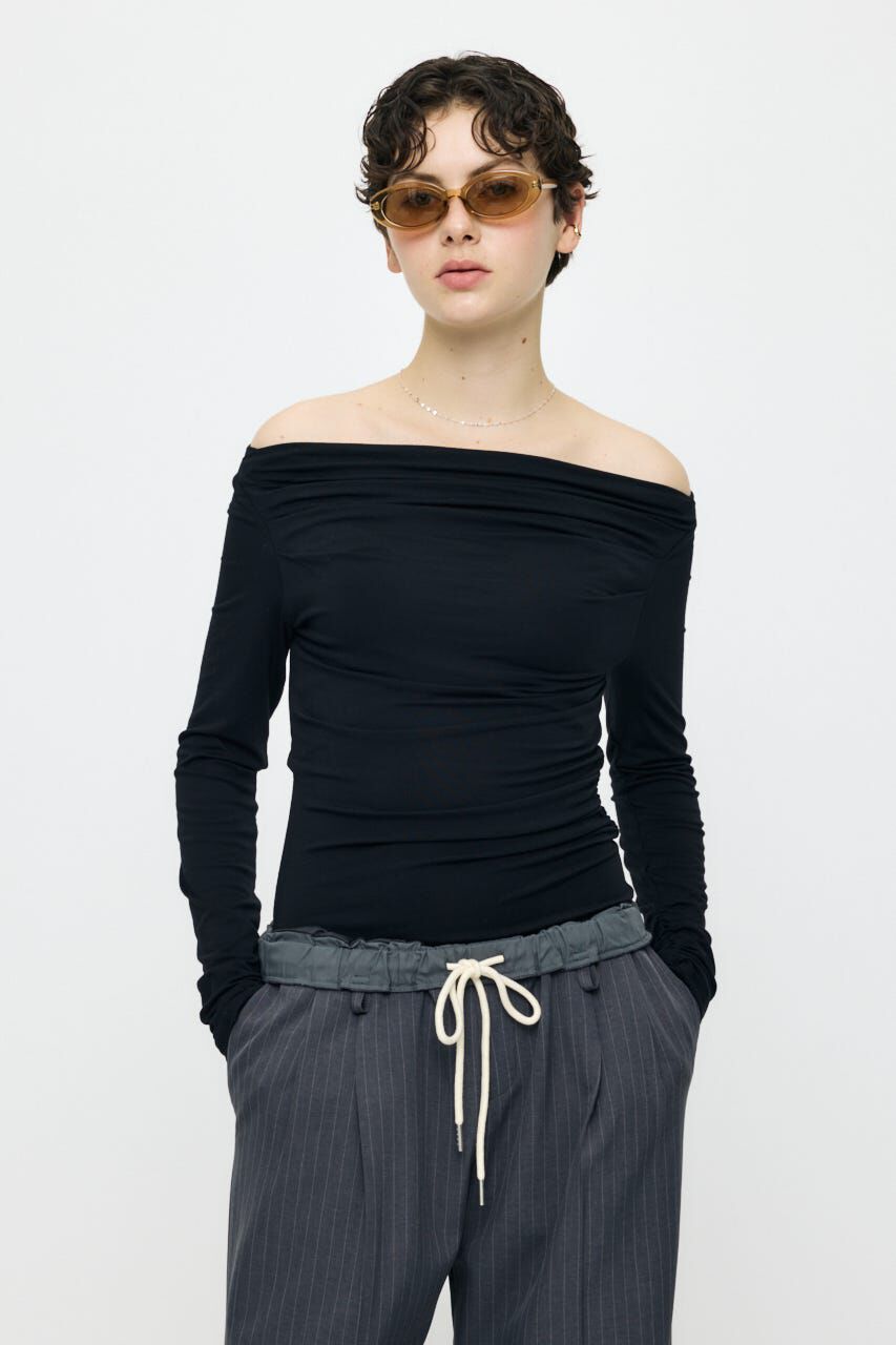 MOUSSY「GATHER 3WAY トップス」|Tシャツ・カットソー|