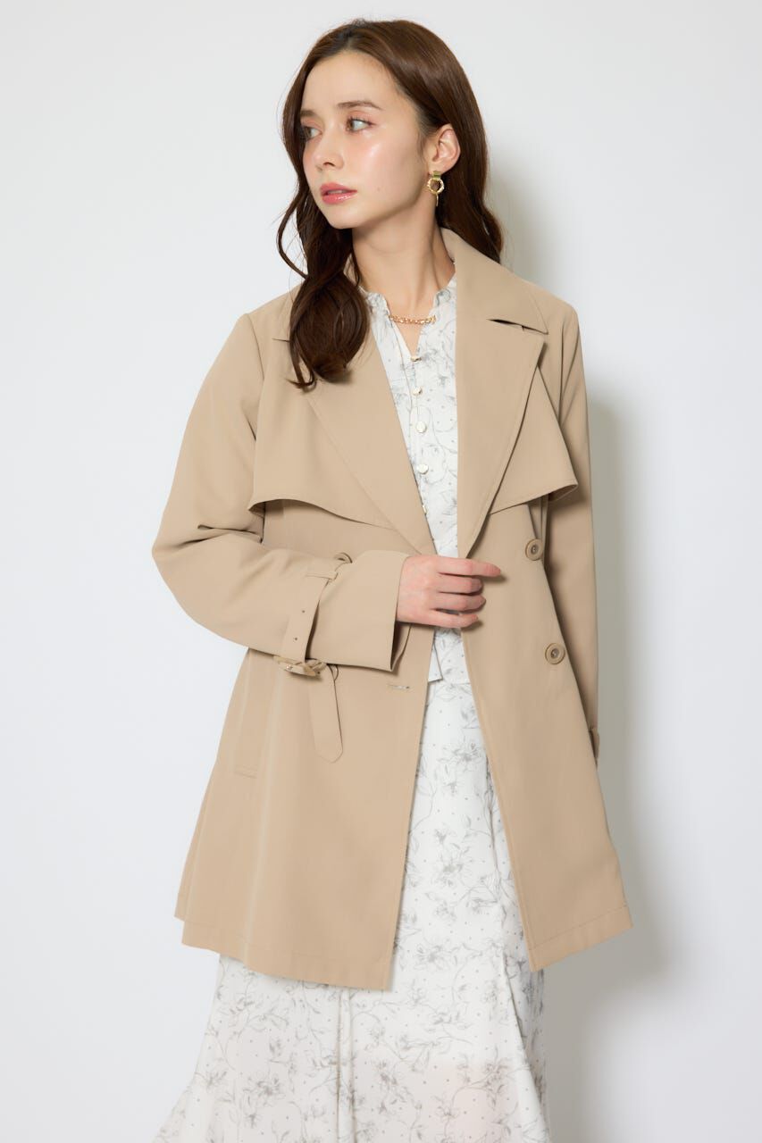 rienda「フラップフレアトレンチコート」|その他|