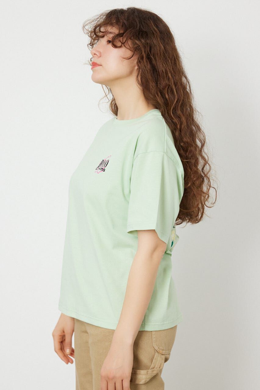 RODEO CROWNS「Flower Bloom Embroidery Tシャツ」|Tシャツ・カットソー|