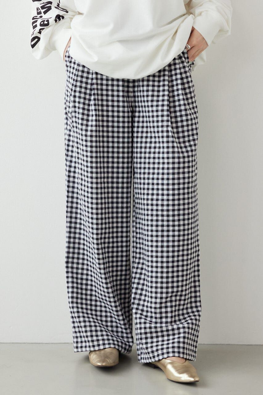 RODEO CROWNS「リラックスワイドパンツ」|その他|柄BLK5