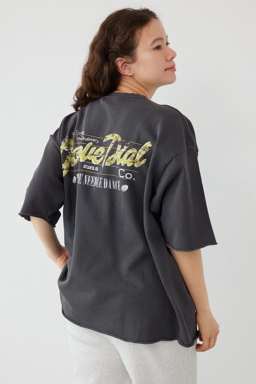 RODEO CROWNS「ミニ裏毛ハーフスリーブトップス」|Tシャツ・カットソー|C.GRY