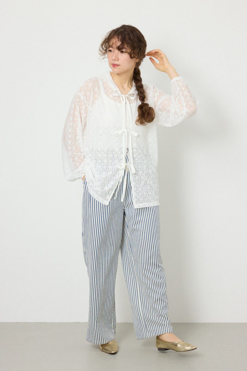 RODEO CROWNS「メッシュフーディカーディガン」|カーディガン|