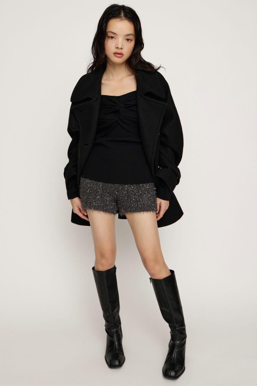 SLY「TWIST RIBBON KNIT トップス」|ニット・セーター|