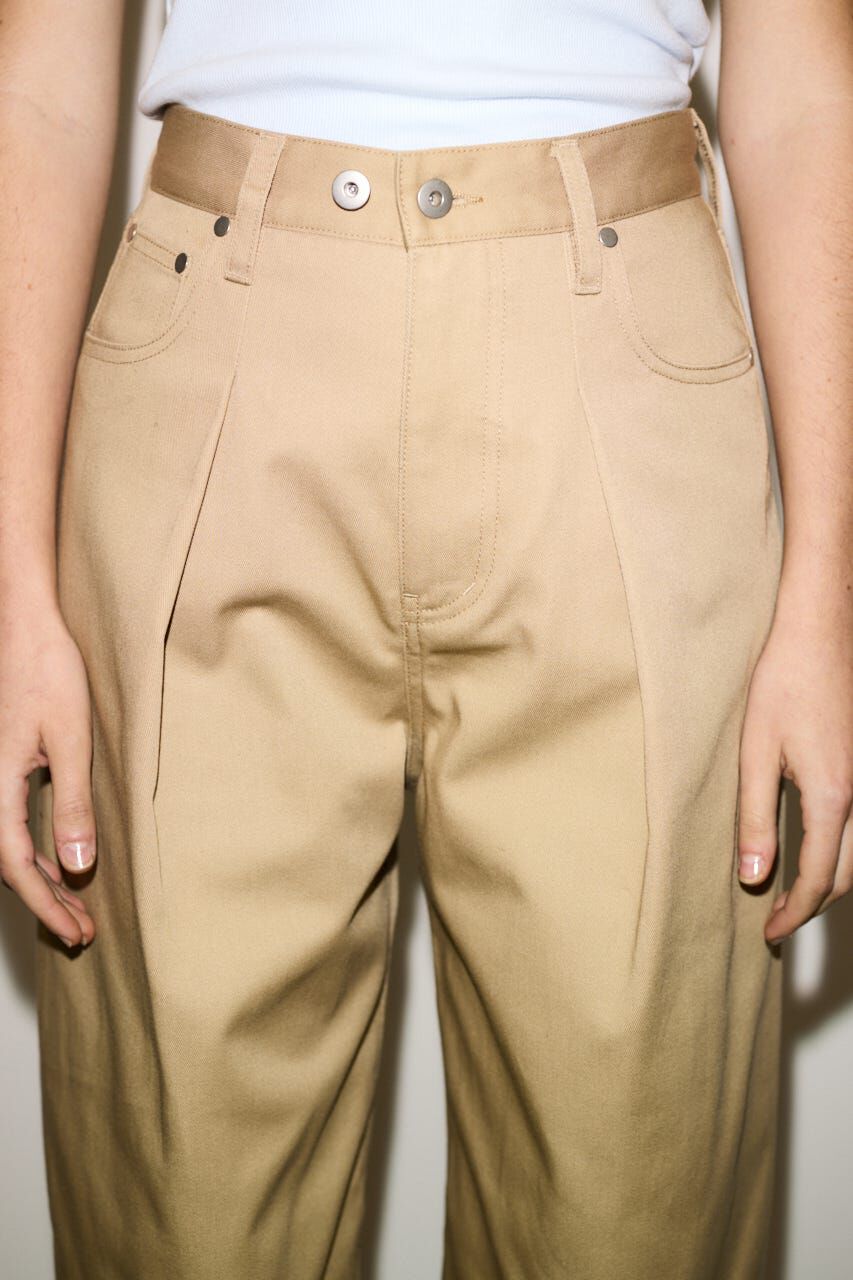 SLY「J／W ADJUST CURVE TWILL パンツ」|その他|