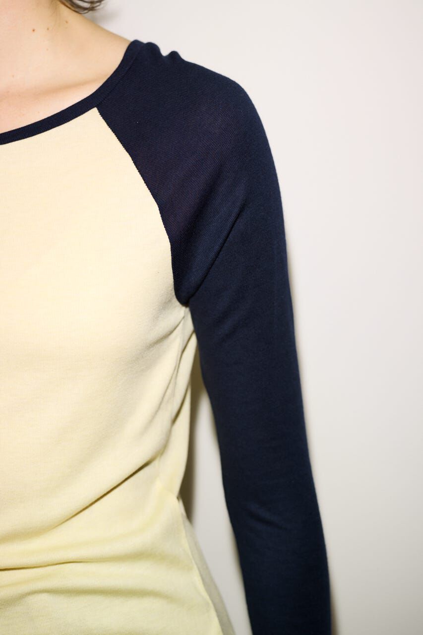 SLY「FINE TOUCH RAGLAN L／S トップス」|Tシャツ・カットソー|