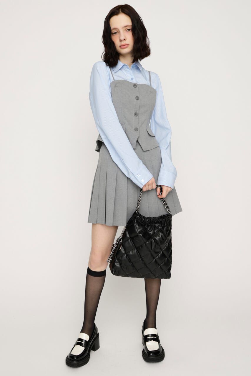 SLY「BUSTIER LAYERED LIKE SH トップス」|シャツ・ブラウス|