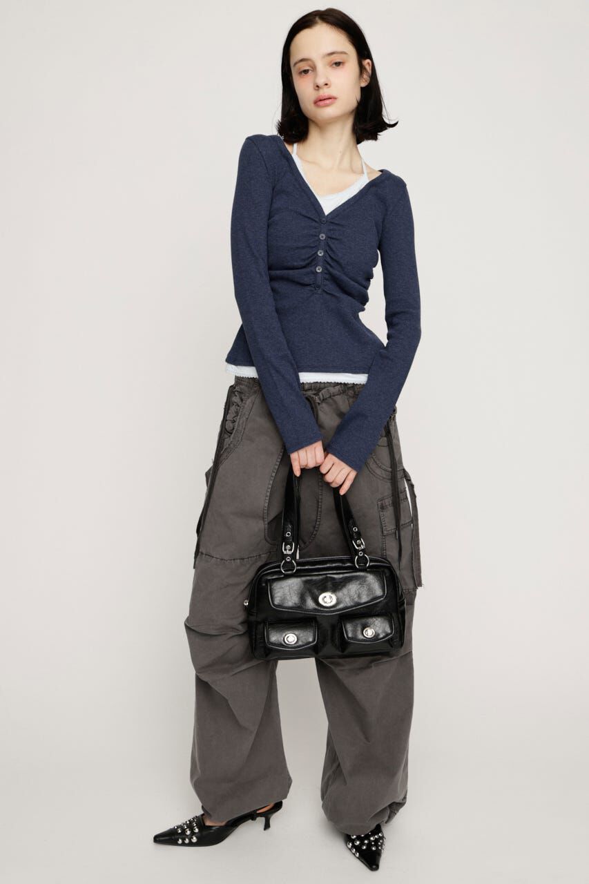 SLY「LAYERED LIKE CUT トップス」|Tシャツ・カットソー|