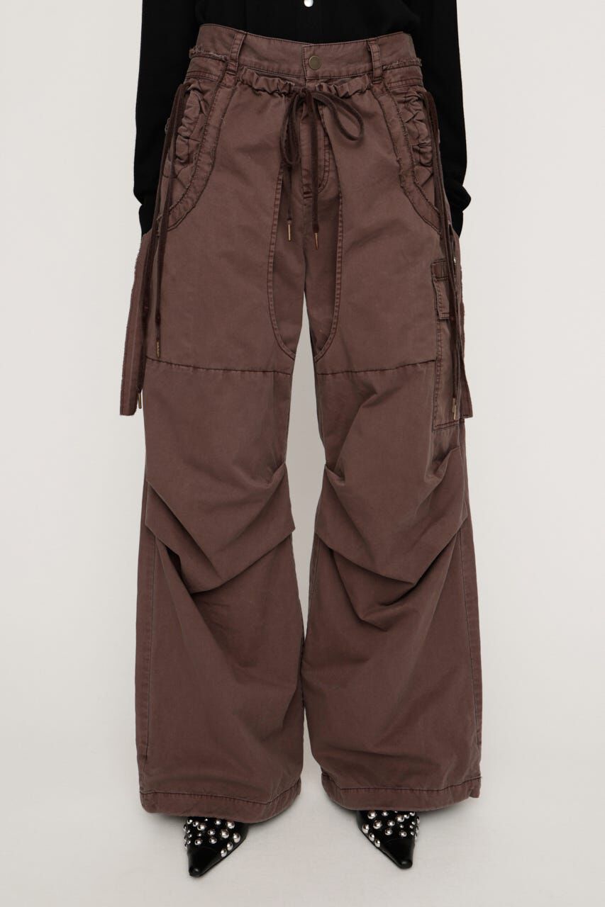 SLY「TUCK WIDE WOVEN パンツ」|その他|