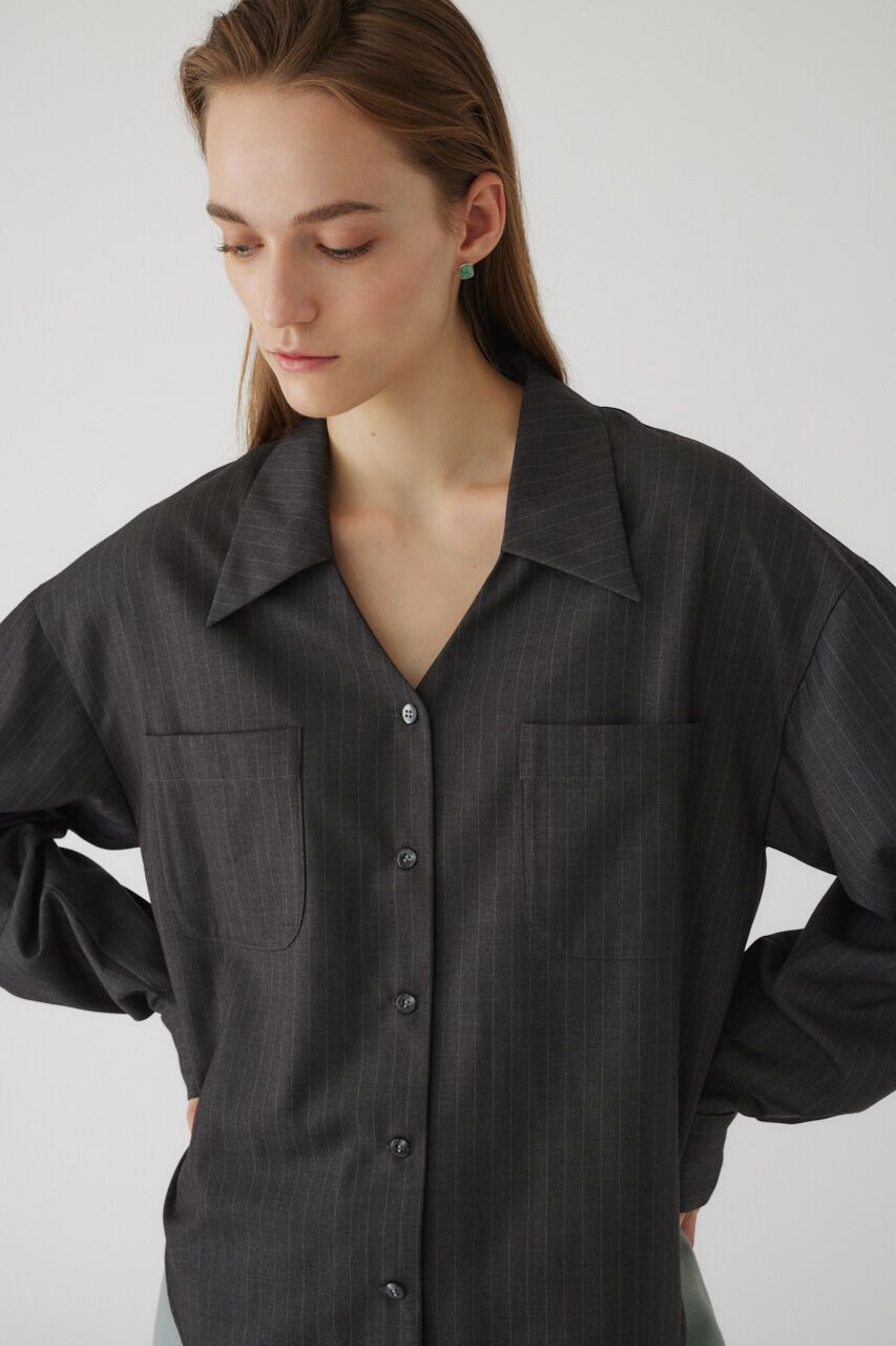 RIM.ARK 「V cut relaxy SH」|シャツ・ブラウス|GRY