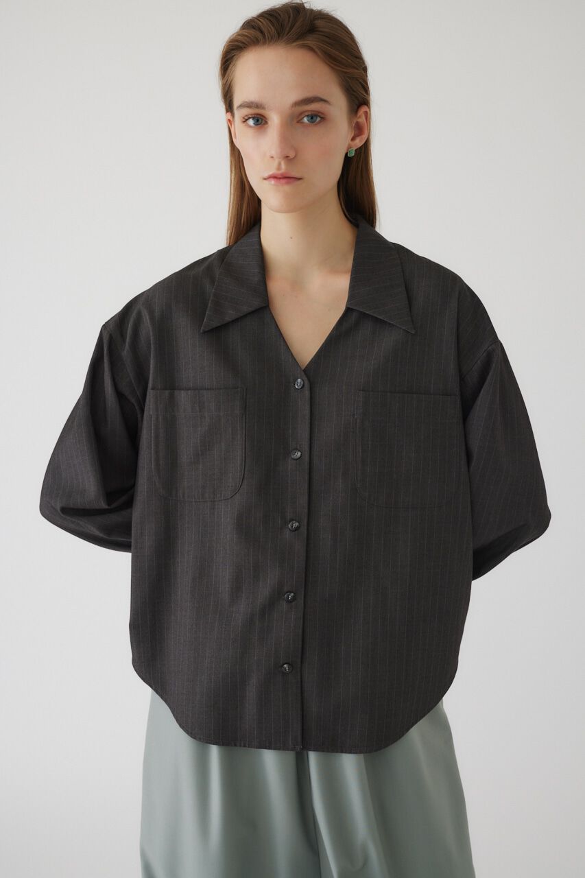 RIM.ARK 「V cut relaxy SH」|シャツ・ブラウス|