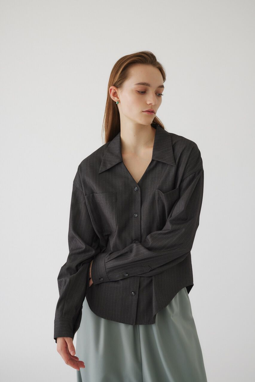 RIM.ARK 「V cut relaxy SH」|シャツ・ブラウス|