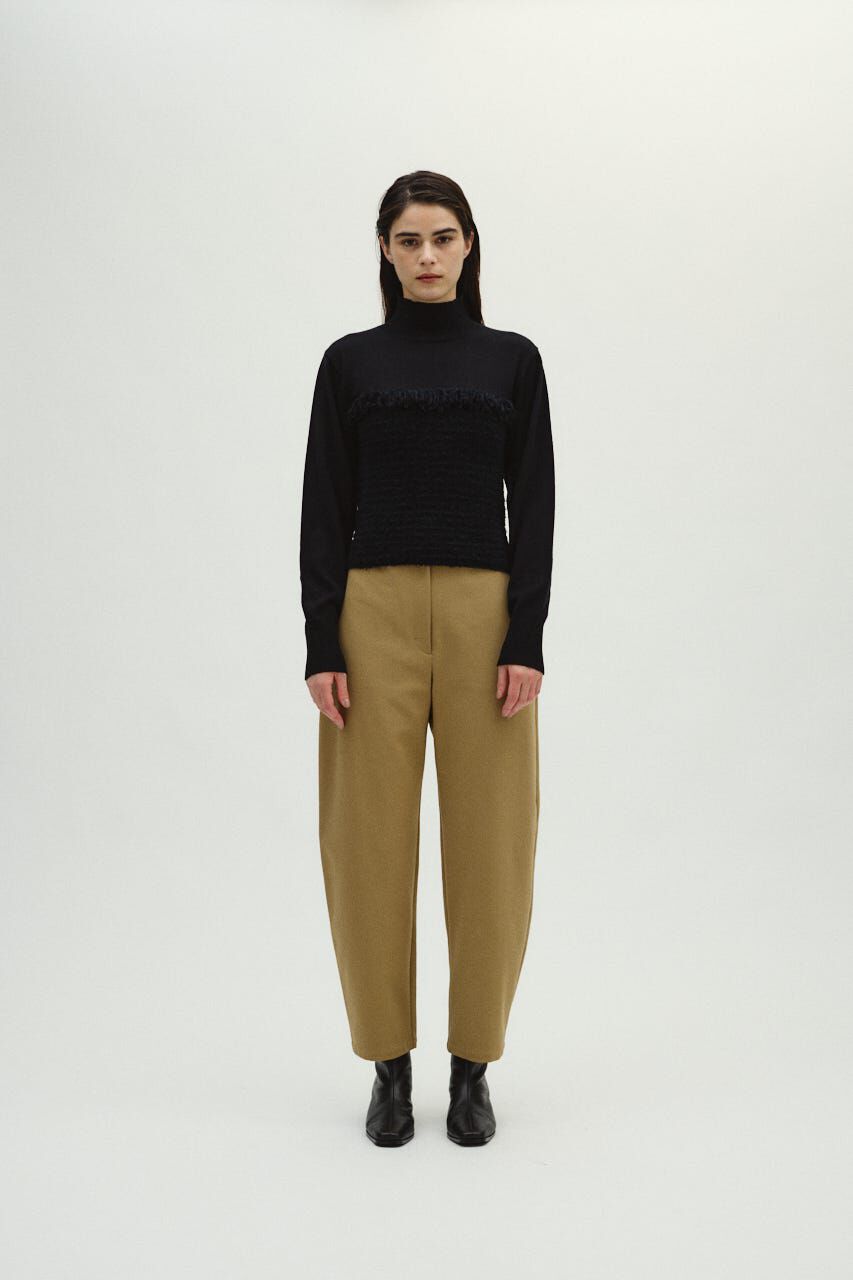 RIM.ARK 「Tweed docking knit tops」|ニット・セーター|