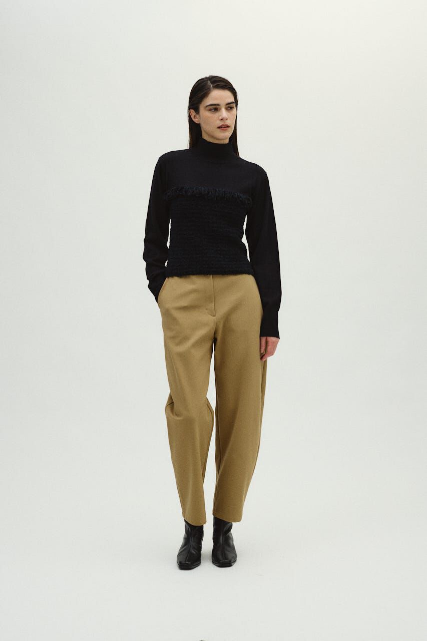 RIM.ARK 「Tweed docking knit tops」|ニット・セーター|