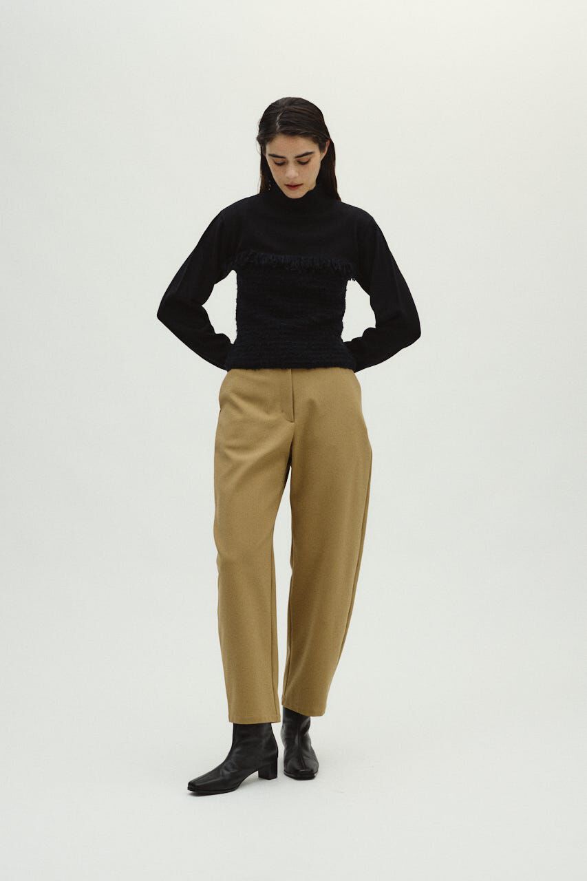 RIM.ARK 「Tweed docking knit tops」|ニット・セーター|