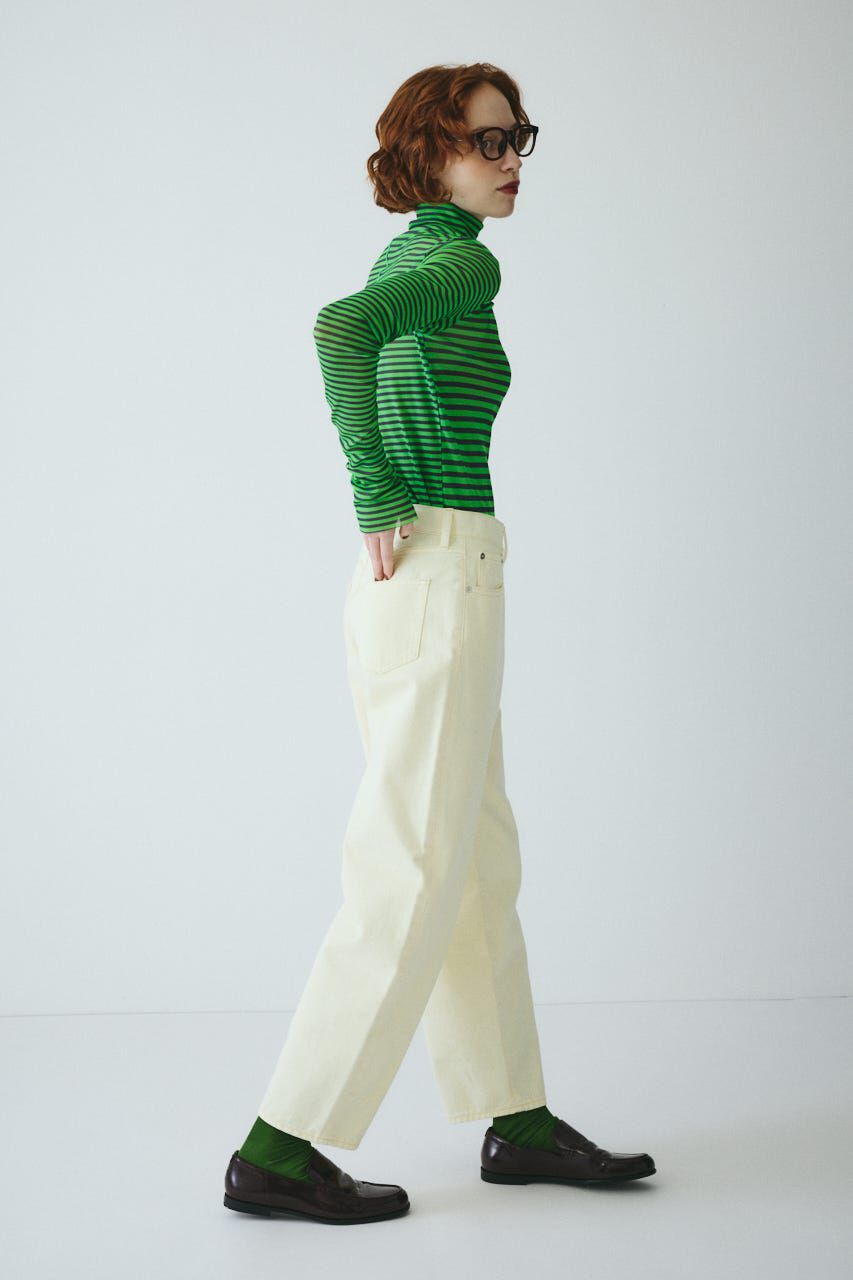 HeRIN.CYE「Color denim pants」|デニム|