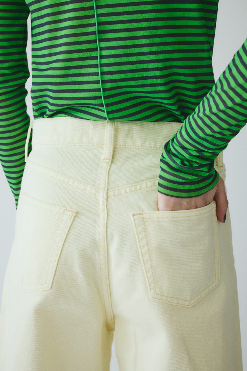 HeRIN.CYE「Color denim pants」|デニム|