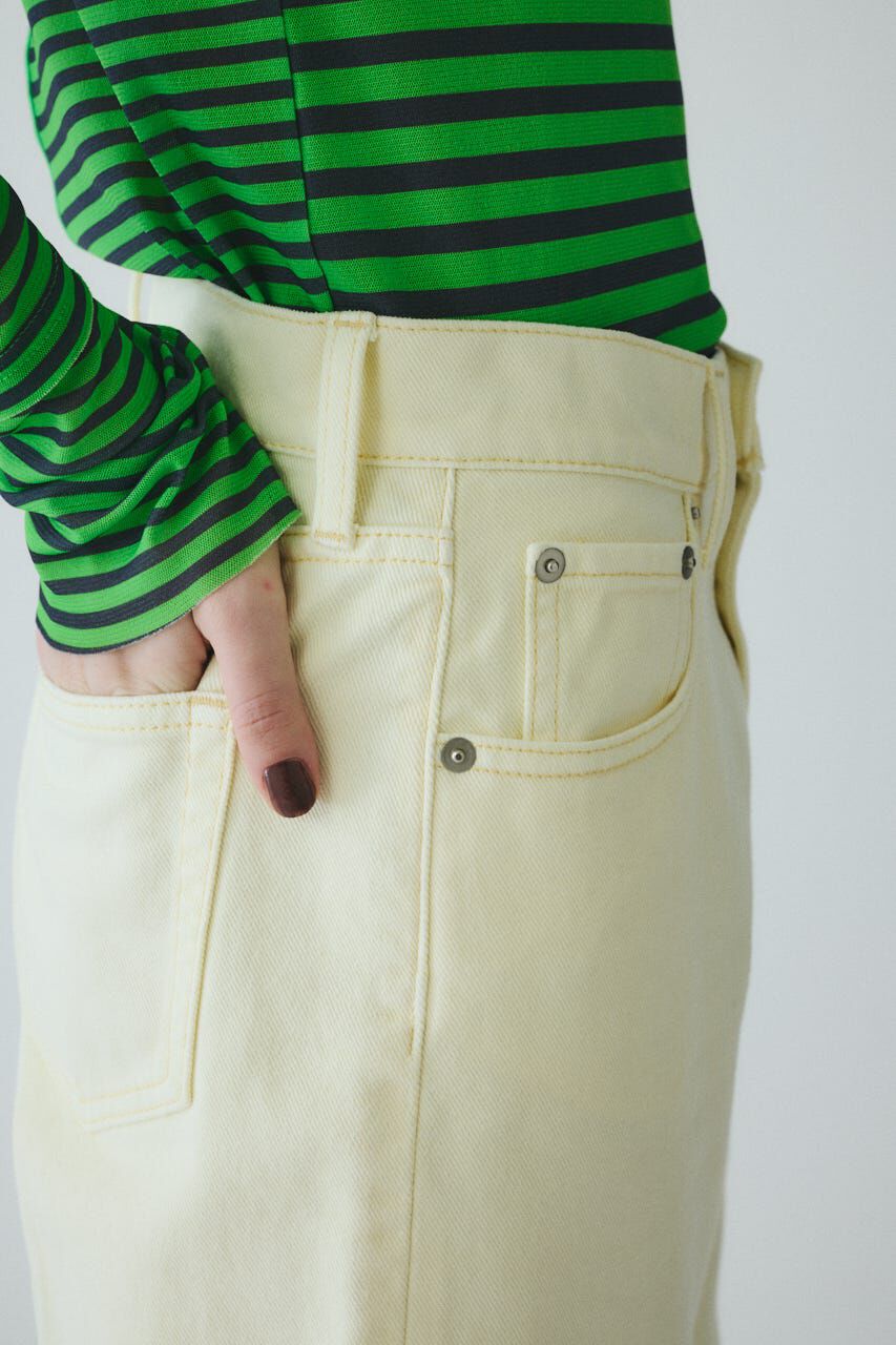 HeRIN.CYE「Color denim pants」|デニム|