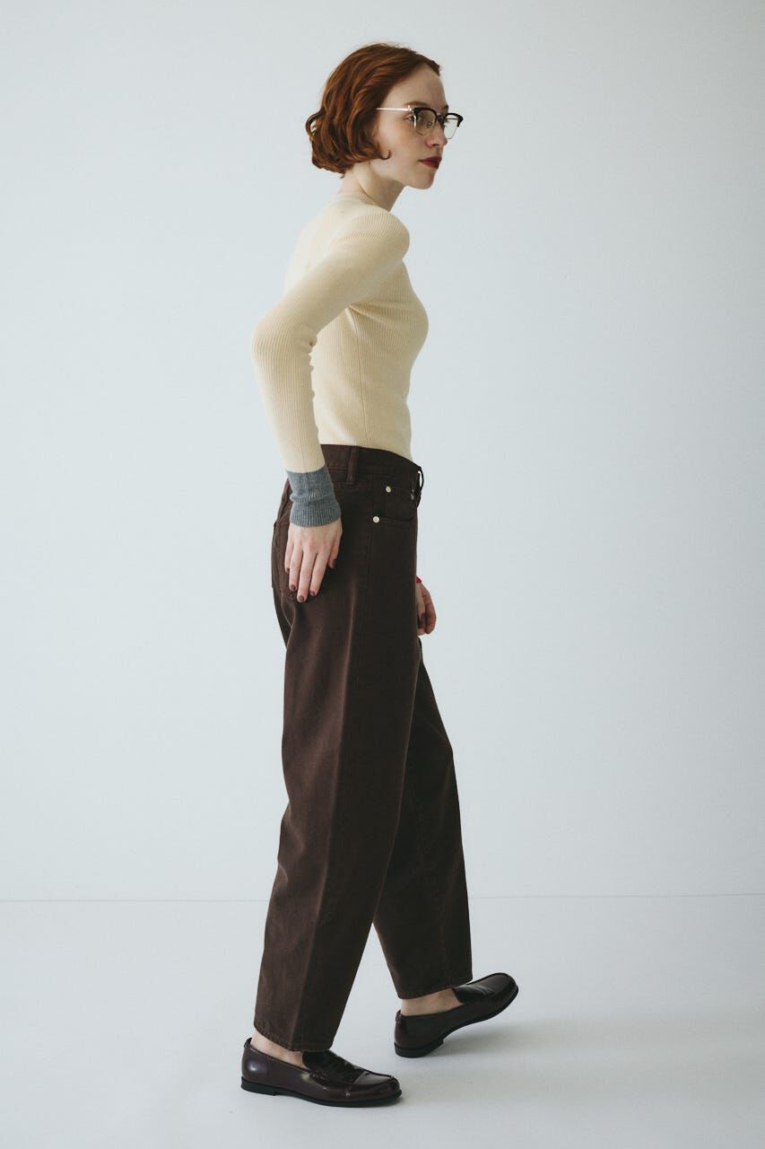 HeRIN.CYE「Color denim pants」|デニム|