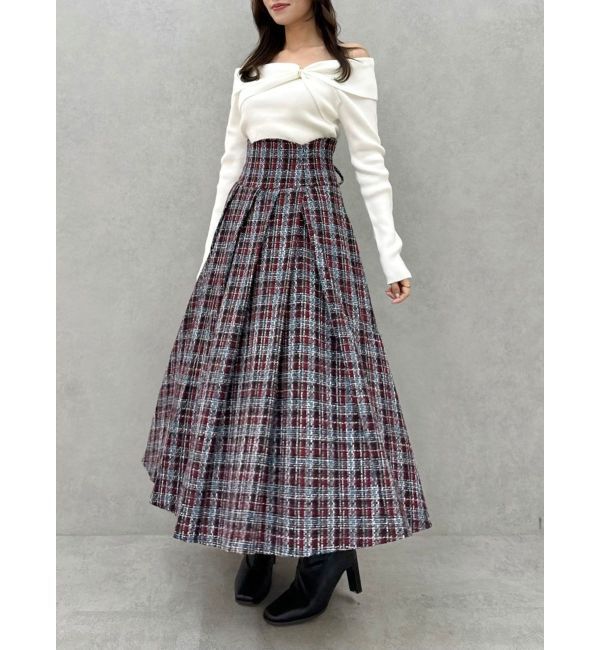 dazzlin「ツイストパーツニットトップス」|ニット・セーター|