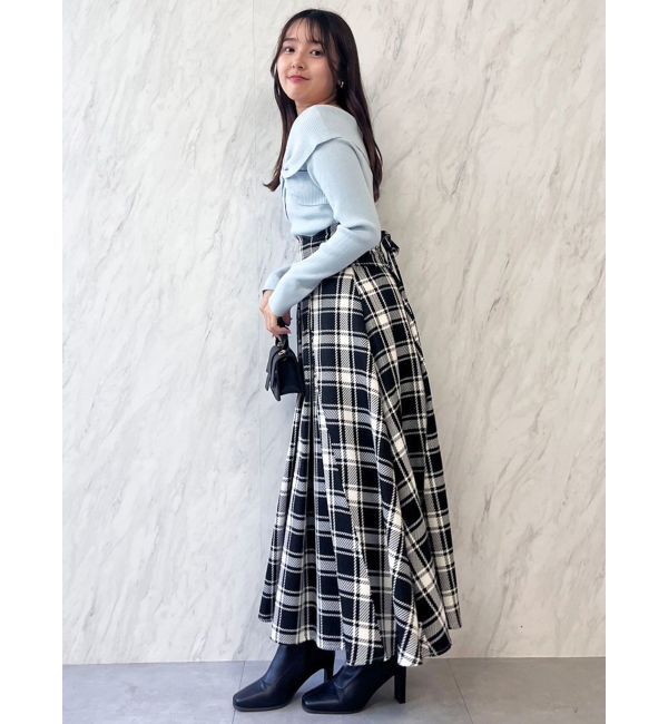 dazzlin「ツイストパーツニットトップス」|ニット・セーター|