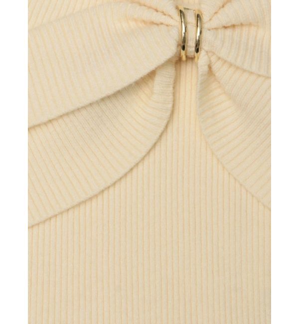 dazzlin「ツイストパーツニットトップス」|ニット・セーター|