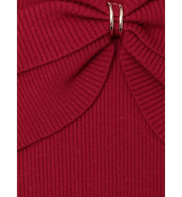 dazzlin「ツイストパーツニットトップス」|ニット・セーター|