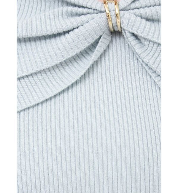 dazzlin「ツイストパーツニットトップス」|ニット・セーター|