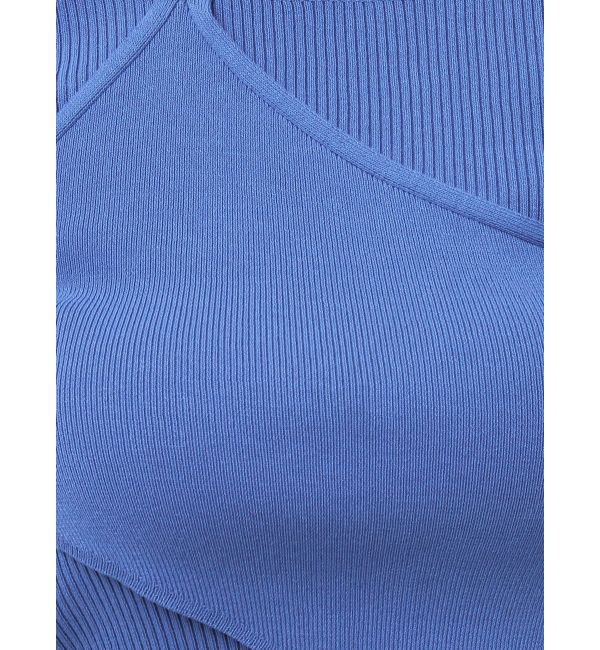 dazzlin「レイヤードオフショルバックリボンニット」|ニット・セーター|