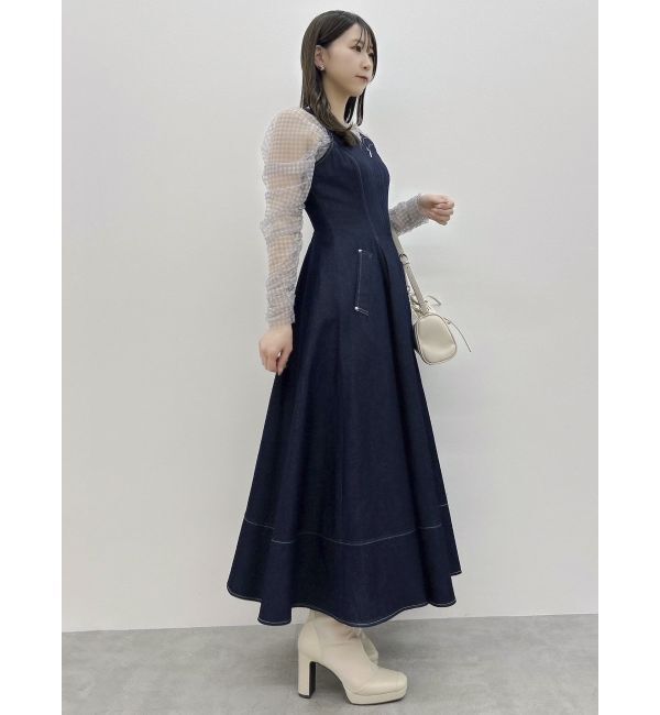 dazzlin「ワンショルギャザーシアートップス」|Tシャツ・カットソー|