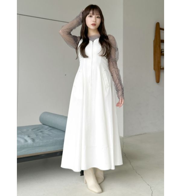 dazzlin「ワンショルギャザーシアートップス」|Tシャツ・カットソー|