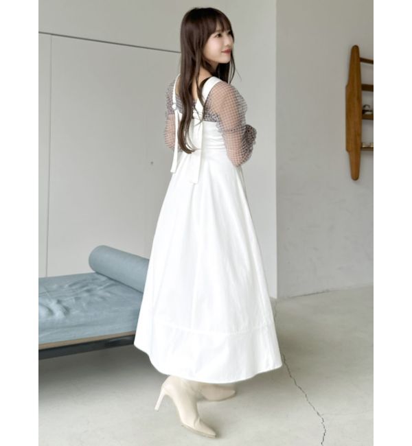 dazzlin「ワンショルギャザーシアートップス」|Tシャツ・カットソー|