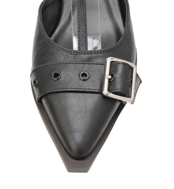 dazzlin「Tストラップベルトパンプス」|パンプス|