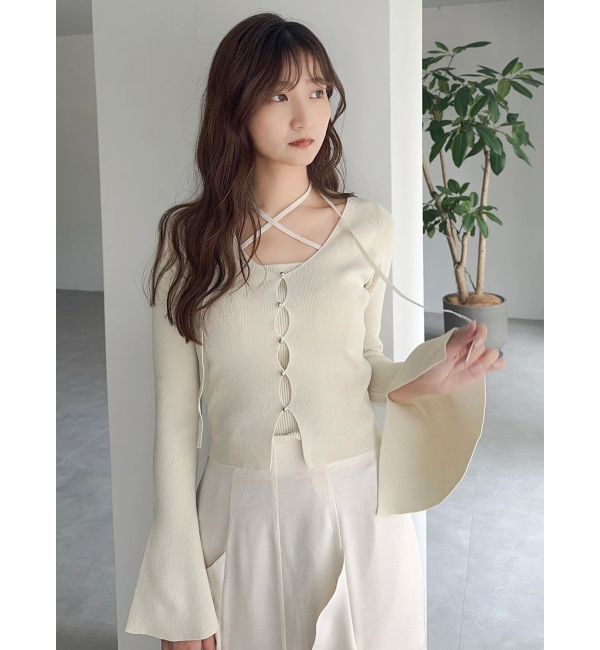 dazzlin「【20周年記念復刻！】カーデタイトトップス」|ニット・セーター|