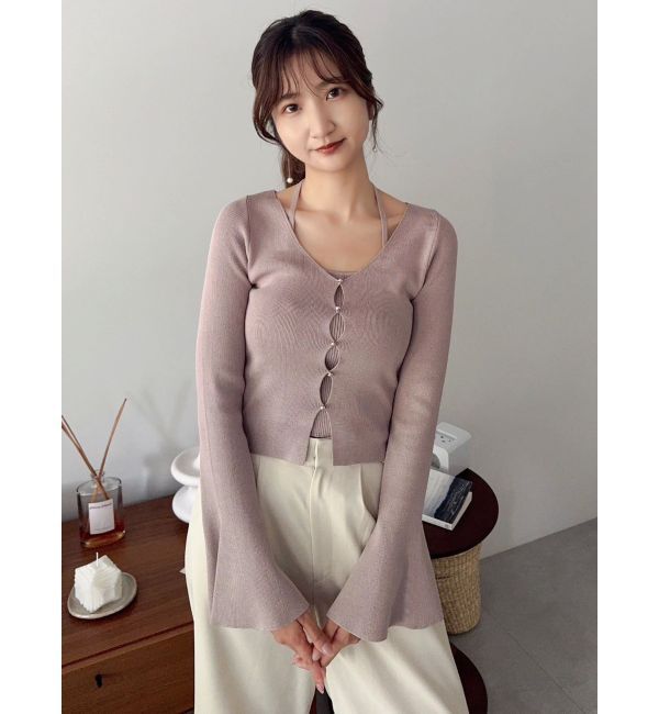 dazzlin「【20周年記念復刻！】カーデタイトトップス」|ニット・セーター|