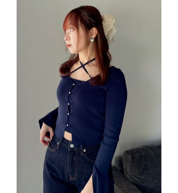 dazzlin「【20周年記念復刻！】カーデタイトトップス」|ニット・セーター|