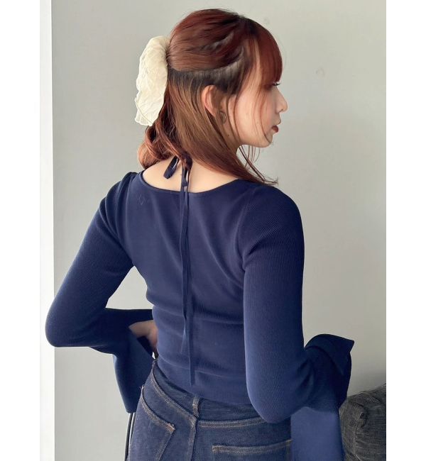 dazzlin「【20周年記念復刻！】カーデタイトトップス」|ニット・セーター|