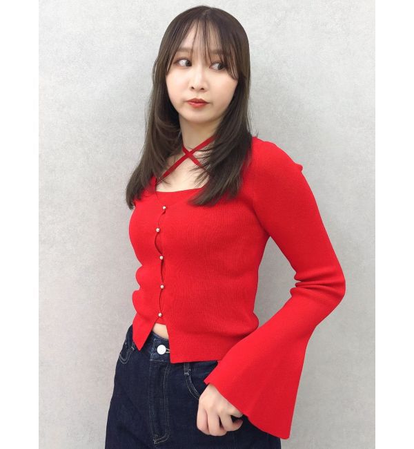 dazzlin「【20周年記念復刻！】カーデタイトトップス」|ニット・セーター|