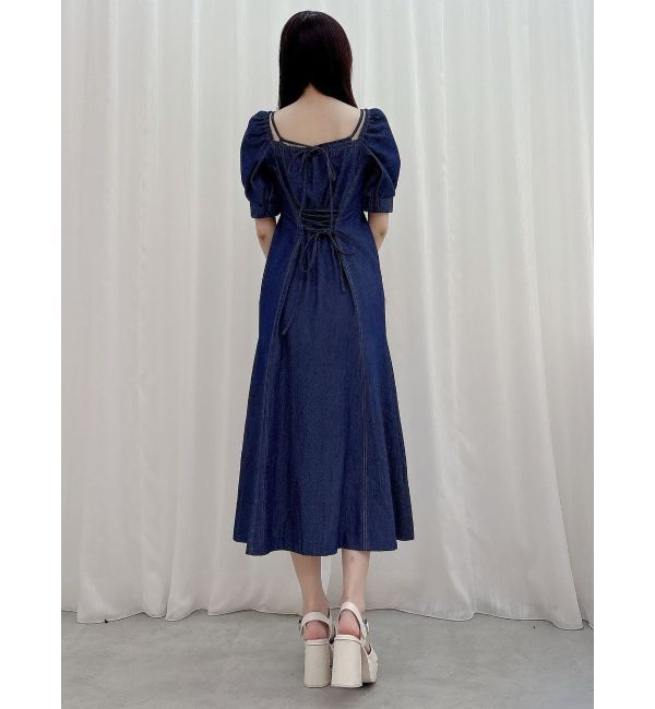 MERCURYDUO「デニムマーメイドマルチWAYワンピース」|ワンピース|