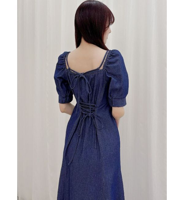 MERCURYDUO「デニムマーメイドマルチWAYワンピース」|ワンピース|