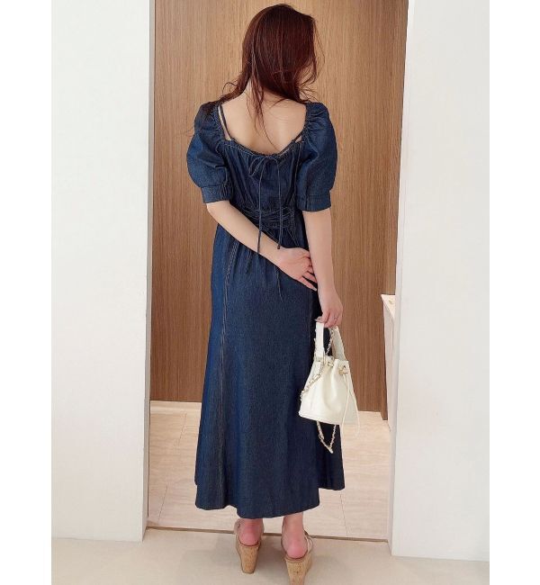 MERCURYDUO「デニムマーメイドマルチWAYワンピース」|ワンピース|