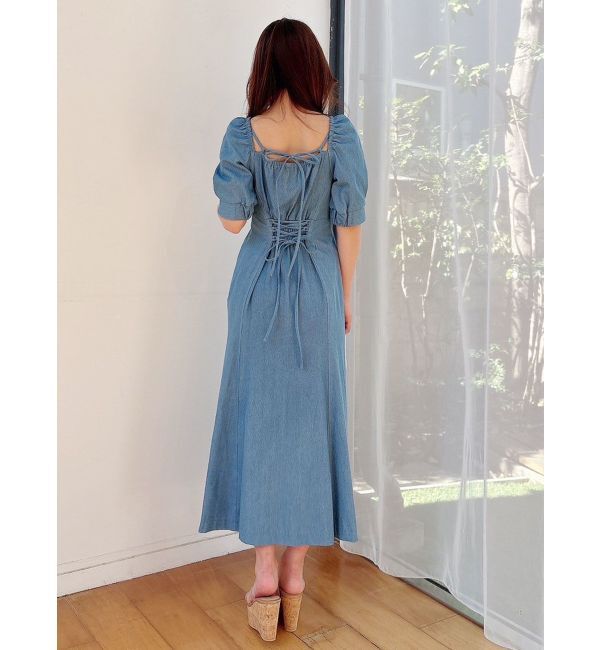 MERCURYDUO「デニムマーメイドマルチWAYワンピース」|ワンピース|
