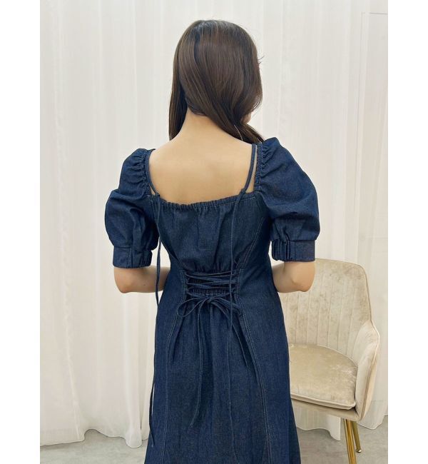MERCURYDUO「デニムマーメイドマルチWAYワンピース」|ワンピース|