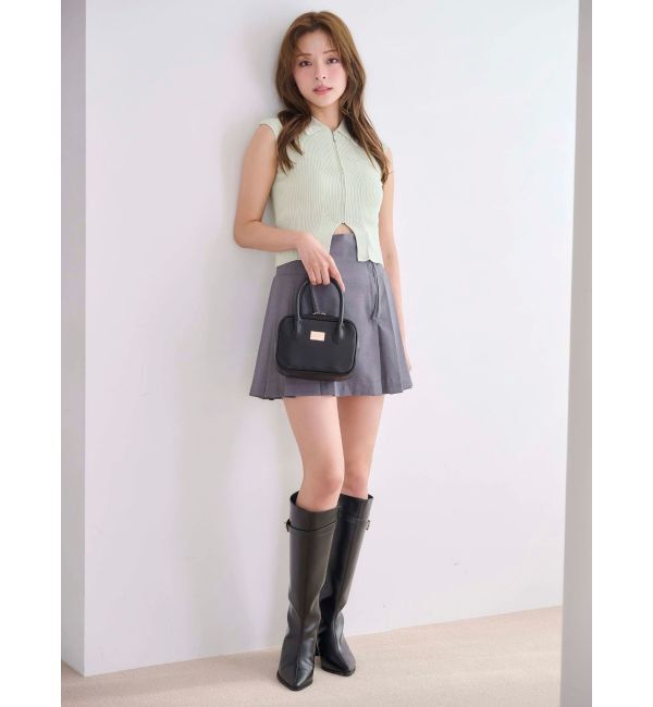 MERCURYDUO「プリーツミニスカパン」|スカート|