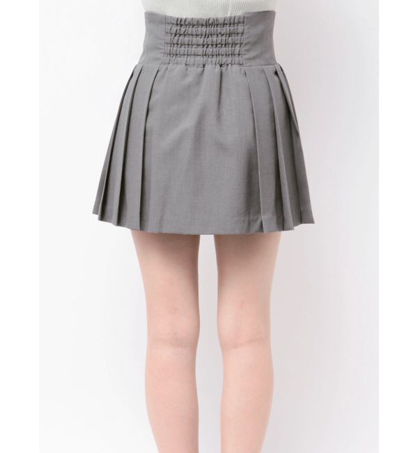 MERCURYDUO「プリーツミニスカパン」|スカート|