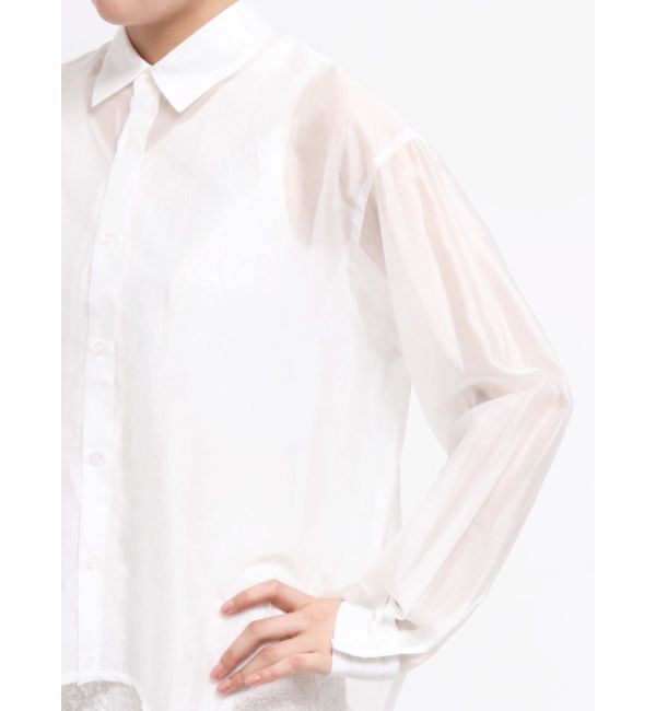 MERCURYDUO「ガーターデザインシャツ」|シャツ・ブラウス|